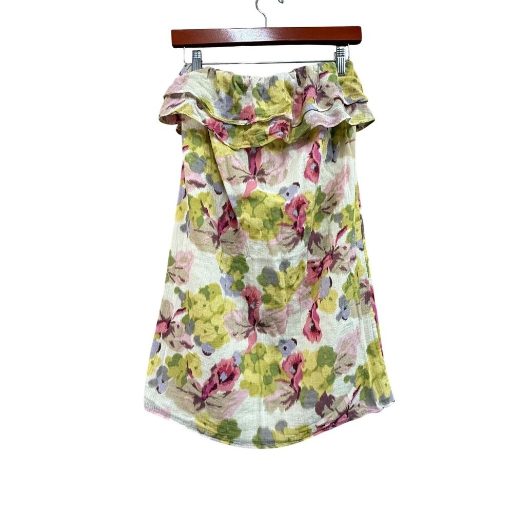 J. Crew Marbella Strapless Cover Up Size Small